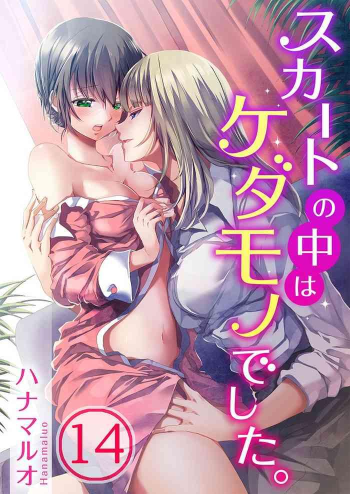 skirt no naka wa kedamono deshita ch 14 cover