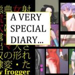 a very special diary cover